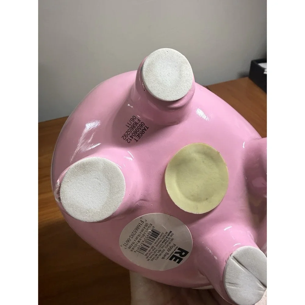 Room Essentials Nurse Doctor Piggy Bank Ceramic Mask Surgeon 2011 Rare HTF